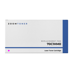ZOOMTONER Compatible Lexmark 70C1Hm0 High Yield Laser Toner Cartridge In Magenta