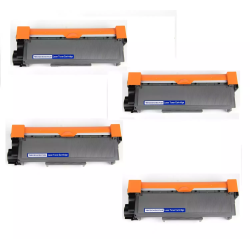 ZOOMTONER Compatible Pack Of 4-Brother Tn660 Laser Toner Cartridge High Yield In Black