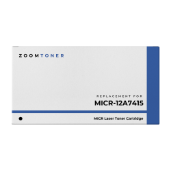 ZOOMTONER Compatible Micr Lexmark / Ibm 12A7415 Laser Toner Cartridge (for Checks)