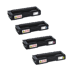 ZOOMTONER Compatible Ricoh Spc 231 / 232 / 242 Set (Type Spc310Ha) Laser Toner Cartrdige Black Cyan Magenta In Yellow