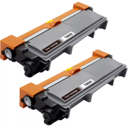 ZOOMTONER Compatible Pack Of 2-Brother Tn660 Laser Toner Cartridge High Yield In Black