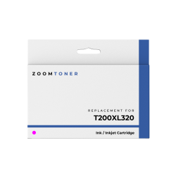ZOOMTONER Compatible Epson T200Xl320 200Xl Ink / Inkjet Cartridge High Yield In Magenta