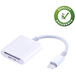 LIPTO - Sd Card Reader for Iphone (Requires Ios 9.2 Or Later) (Upgrade 2In1) Lightning to Micro Memory Card Adapter, Cameras