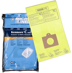 HOME CARE Micro-Lined Kenmore C 50403 5055 50558 / C-5 Disposable Canister Vacuum Cleaner Bag (Pack Of 10)
