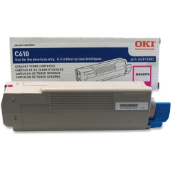 OKI Data 44315302 Laser Toner Cartridge In Magenta