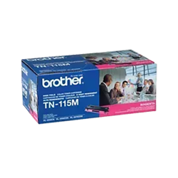 BROTHER Tn115M Laser Toner Cartridge High Yield In Magenta