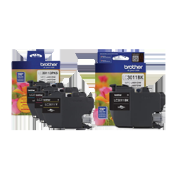 BROTHER Lc3011 Ink / Inkjet Cartridge Set Black Cyan Magenta In Yellow