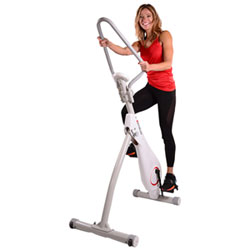 fitnation vertical cycle trainer standing workout
