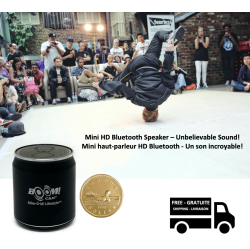 STIMULA LIFESTYLE – Boom Can World’S Smallest Mini HD Portable Bluetooth Wireless Speaker Tws, Unbelievable Sound Compatible \w Iphone Samsung