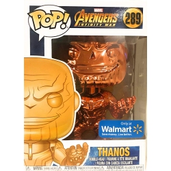 FUNKO Pop Marvel 3.75 Inch Action Figure Avengers Infinity War - Thanos Bronze #289 Exclusive