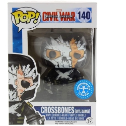 FUNKO Pop Marvel 3.75 Inch Action Figure Captain America Civil War - Crossbones #140 Exclusive