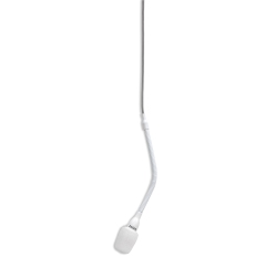 SHURE Mx202 Microflex Overhead Mic, Cardioid, Inline Preamp W/ 3-Pin Xlr Connector - Bright In White