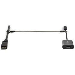 STARTECH Security Tether Cables 10 Pack - Steel - Adjustable - Universal Cable And Adapter Tethers - Heat Shrink Covers