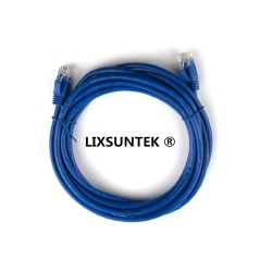 LIXSUNTEK ® Rj45 Cat5E Cat-5E Network Internet Ethernet Cable Cord - 25 Feet (8 Meters) Cat 5E Patch LAN Cable 100% Coppe