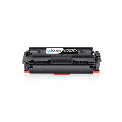 GOTONERS [With Chip] Generic Packaged HP 414X W2020X Compatible High Yield Laser Toner Cartridge In Black