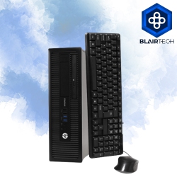 HP Refurbished (Good) - Elitedesk 800 G1 Sff, Intel Quad Core I5 4590 Up to 3.7Ghz, 8G Ddr3, 512G SSD, Wifi, Bt, DVD, W10P64 (En/fr/es)