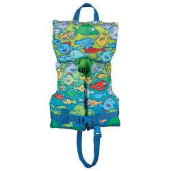 FULL THROTTLE Character Vest - Infant/child Less Than 50Lbs - Fish In Multicolor