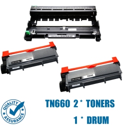 PRINTER PRO 2 Toners & Drum Brother Tn660 & Dr630-Brother Printer Hl-L2340/l2360/l2380/dcp-L2520/mfc-L2700