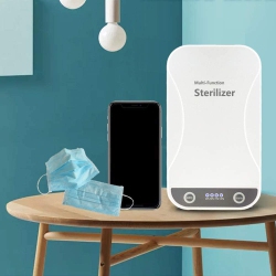 LEELBOX 9W High-Efficiency Uv Sterilization Box Portable Antibacterial Led Uv-C Light Disinfection Box for Pacifier Toys Masks