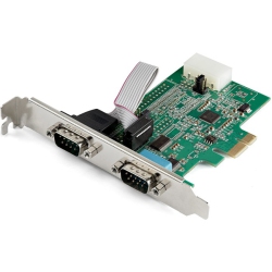 STARTECH .com 2-Port PCi Express Rs232 Serial Adapter Card - 16950 Uart (Pex2S953)