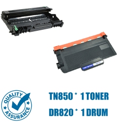 PRINTER PRO Toner & Drum Pack- Brother Tn850 & Dr820- Brother Printer Mfc-L5700Dw/mfc-L5850Dw/mfc-L5900Dw