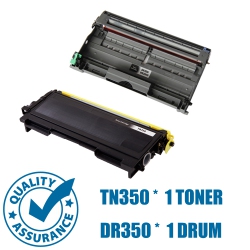 PRINTER PRO Toner & Drum Pack - Brother Tn350 & Dr350-Brother Printer Dcp-7020/hl-2030/2070/7220/mfc-7420/7820