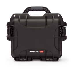 NANUK 908 Waterproof Hard Case With Foam Insert - In Black