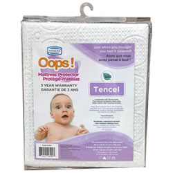 Simmons Oops Tencel Crib Mattress Protector