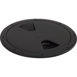 SEA-DOG Screw-Out Deck Plate - - 4" In Black