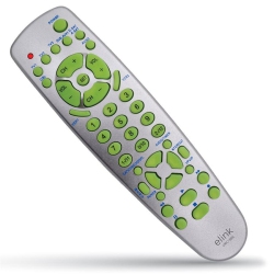 ELINK Urc-386 - 9-In-1 Universal Remote Control for Tv, Vcr, DVD, Cable, Satellite, CD/aux, Vcde Color In Silver