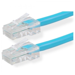 TECHCRAFT 150' Cat6 Utp Network Cable Economy No Boot In Light Blue
