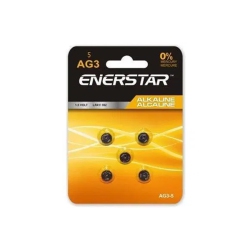 ENERSTAR 10-Pack Lr41 / Ag3 Alkaline Button Batteries (2 Cards Of 5)