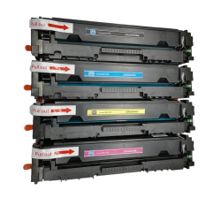 GOTONERS Generic Packaged 4Pk Canon 054H Crg054H Bk/c/m/y 3028C001/3027C001/3026C001/3025C001 Combo Compatible Toner Cartridge High Yield