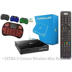 FORMULER5G 2019 Formuler Z7+ 5G Built In Wifi Dual Band & Bluetooth 2GB Ram Ddr4 + 3 Colours Wireless Mini Keyboard With Smart