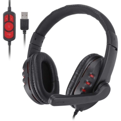OVLENG Q7 Super Bass Stereo USB Gaming Headset With Microphone for PC Computer & Laptop - Ships From Canada