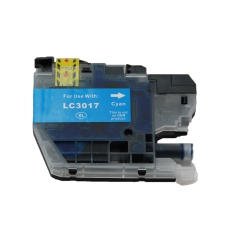 GOTONERS Generic Packaged Brother Lc3017C Xl High Yield New Compatible Color Ink Cartridge for Mfc-J5330Dw, J6530Dw, Mfc-J6930Dw, Mfc-J6730Dw