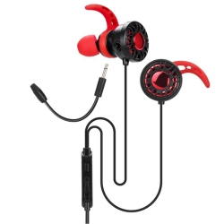 XTRIKE ME Ge-109 - In-Ear Gaming Headset With Microphone In Red