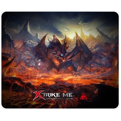 XTRIKE ME Mp-002 - High Quality Mouse Pad, 320X270X2Mm, Dragon Design