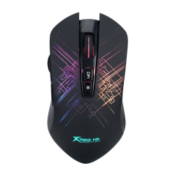 XTRIKE ME Gm-510 - Optical Gaming Mouse, Wired With 7 Buttons And Backlight, 800 to 6400 Dpi In Black