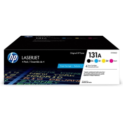 HP 131A Black/cyan/magenta/yellow Quad Laserjet Toner Cartridge