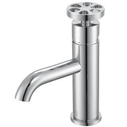 ANCONA Nova Series Single Lever Bathroom Faucet In Chrome