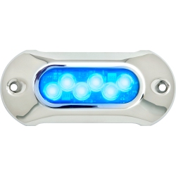 ATTWOOD MARINE Attwood Light Armor Underwater Led Light - 6 Leds - In Blue