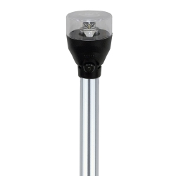 ATTWOOD MARINE Attwood Led Articulating All-Around Light - 12V - 2-Pin - 54" Pole