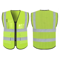 AXGEAR Safety Reflective Vest Security Visibility Shirt Construction Traffic Warehouse