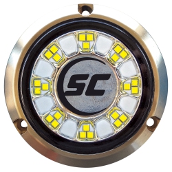 SHADOW-CASTER Scr-24 Bronze Underwater Light - 24 Leds - Great In White