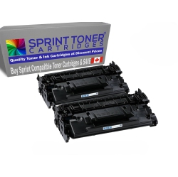 SPRINT TONER 2 Pack Compatible Canon 052H, 2199C001 Toner Cartridges