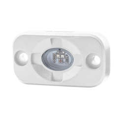 HEISE LED LIGHTING Heise RGB Marine Accent Light - 1.5" X 3" - White/rgb
