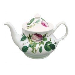 ROY KIRKHAM Teapot - Redoute Rose - Made In England Ceramic