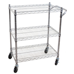 OCEANSTAR 3 Tier Heavy Duty All-Purpose Utility Cart