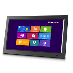 RSPA INC. 14" Smart Wifi Cloud Digital Photo Frame, Free Cloud Storage, Real-Time Photos, Movie, Social Media, Browser, All Apps